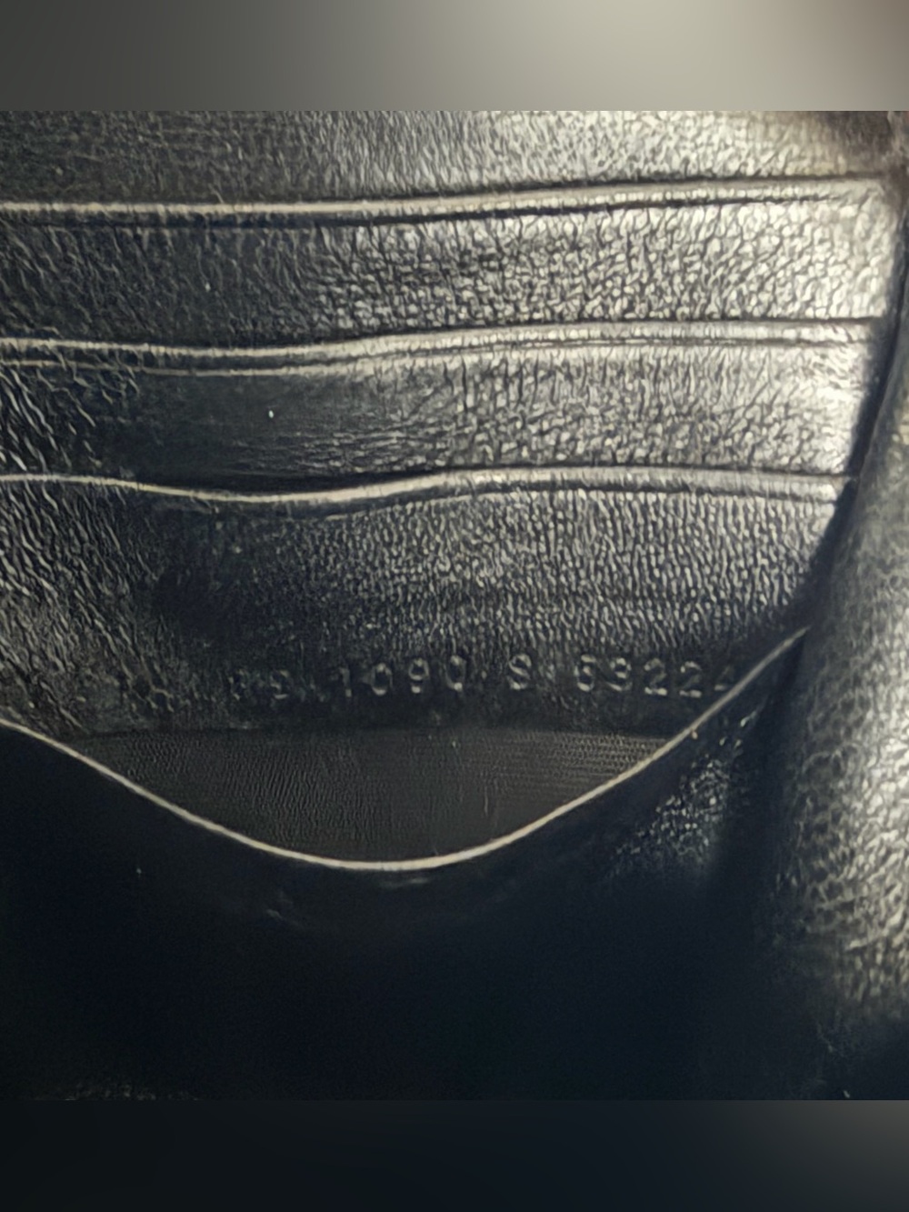 Balenciaga Cash Long Bifold Wallet Black Logo Clutch Grained Calfskin Leather - Picture 16 of 16